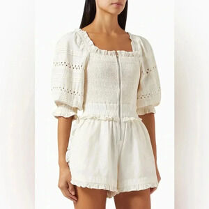 Sea New York Willa Cotton Romper